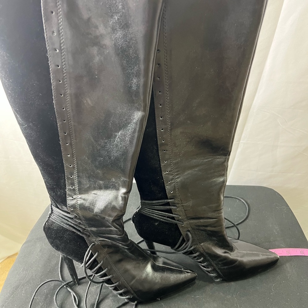 Black boots